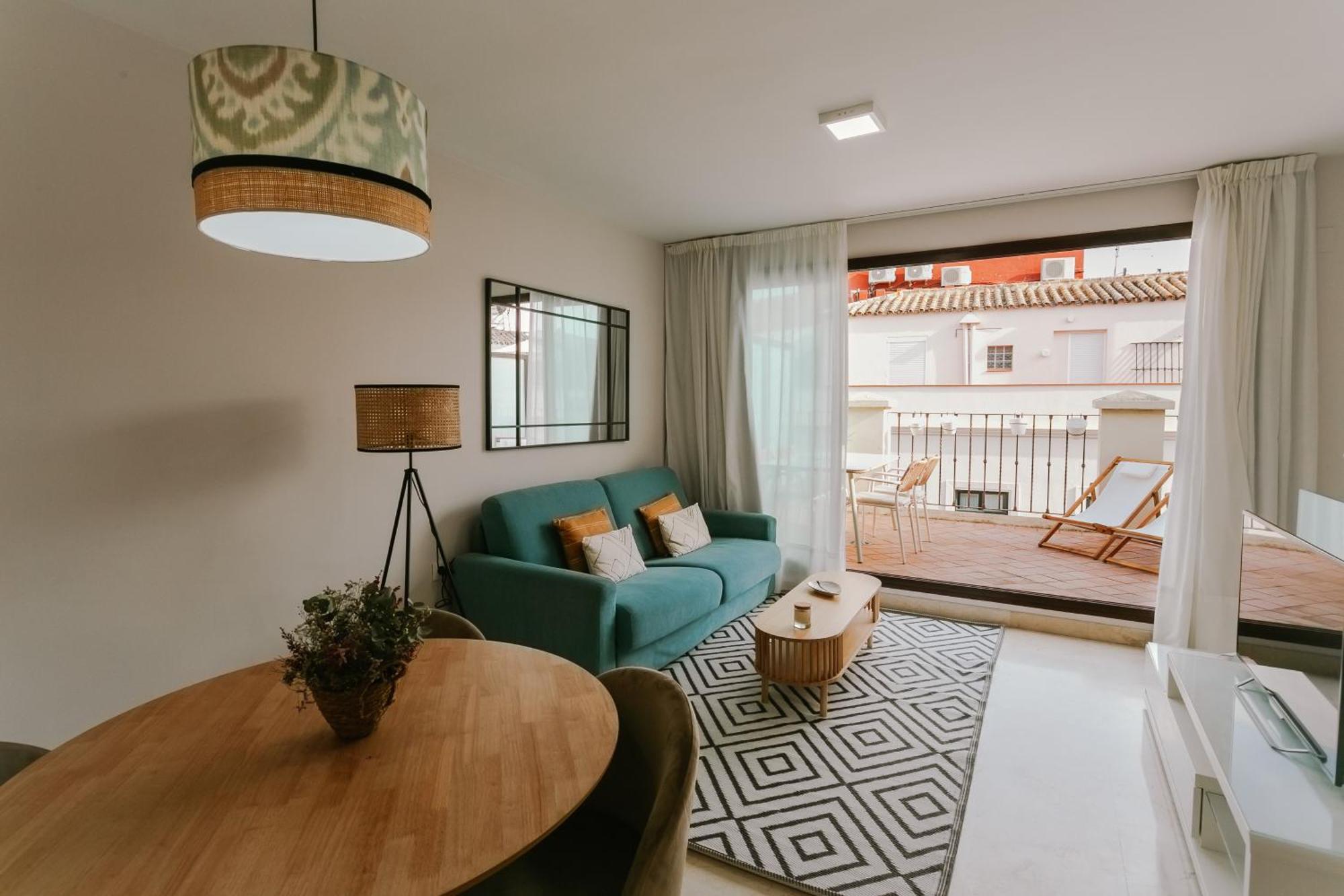 Apto. Con Terraza Privada Centro Sevilla Kültér fotó